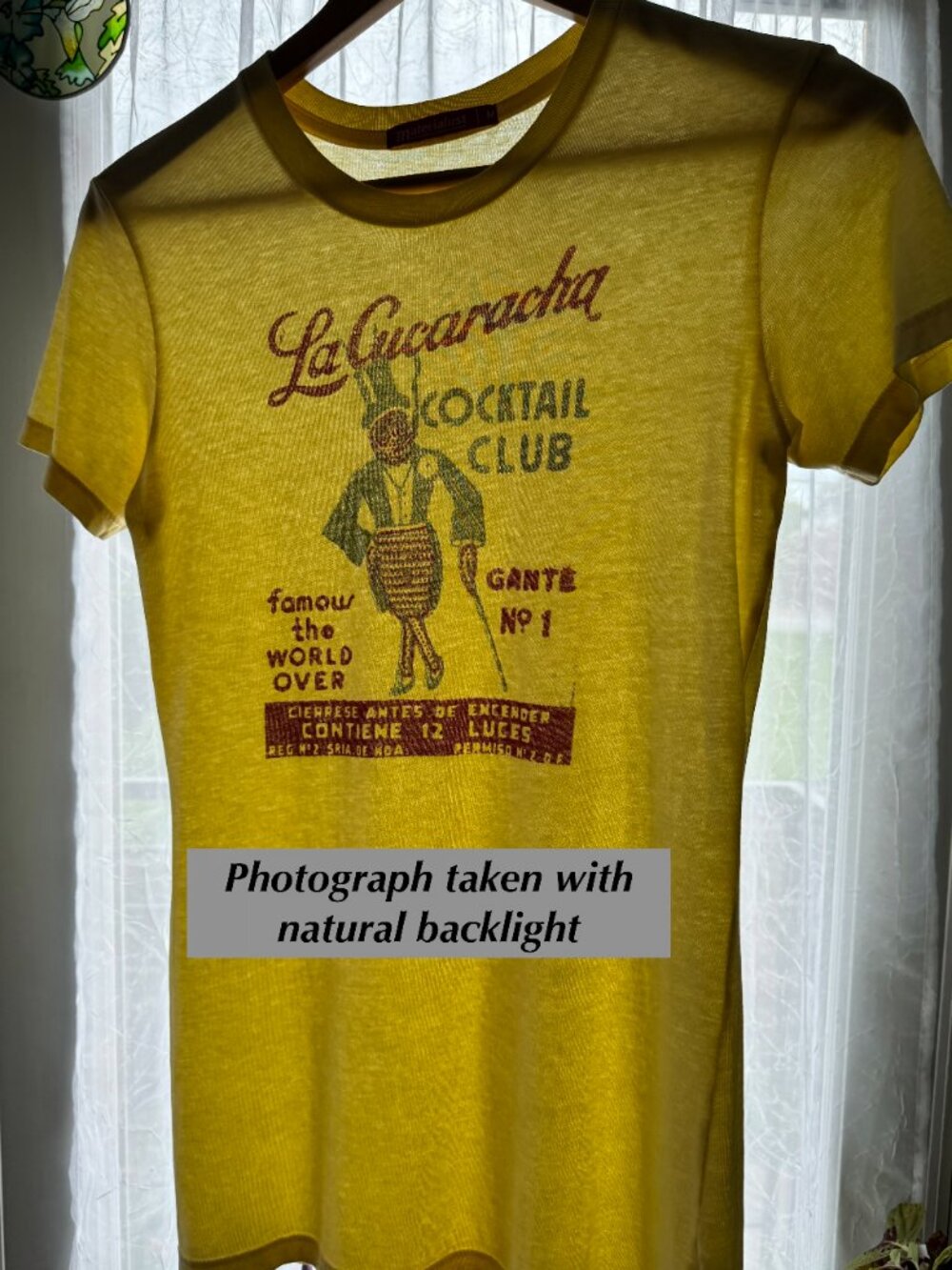 La Cucaracha Mexican Bar Cantina T-shirt - Picture 12 of 14